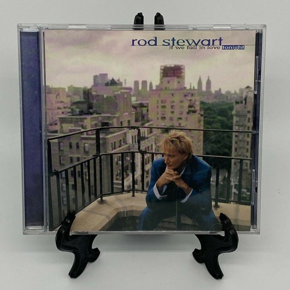 If We Fall in Love Tonight by Rod Stewart (CD, Nov-1996, Wea/Warner) - Picture 1 of 3